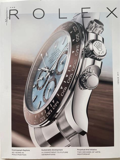 the rolex magazine|rolex magazine issue 11.